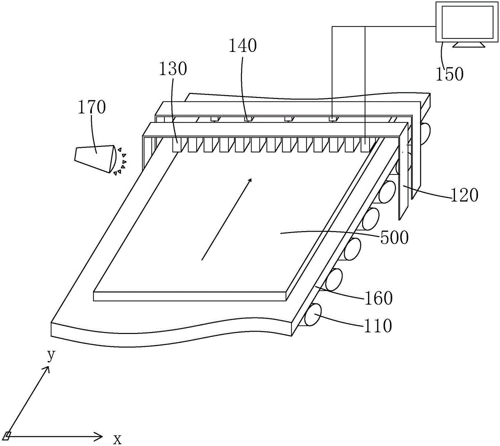 Coating detecting device