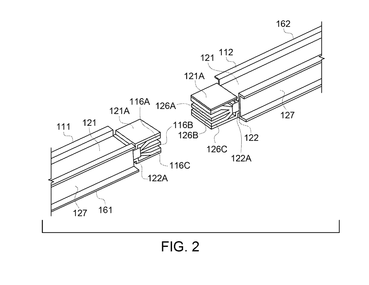 Electrical busway joint with external vise braces