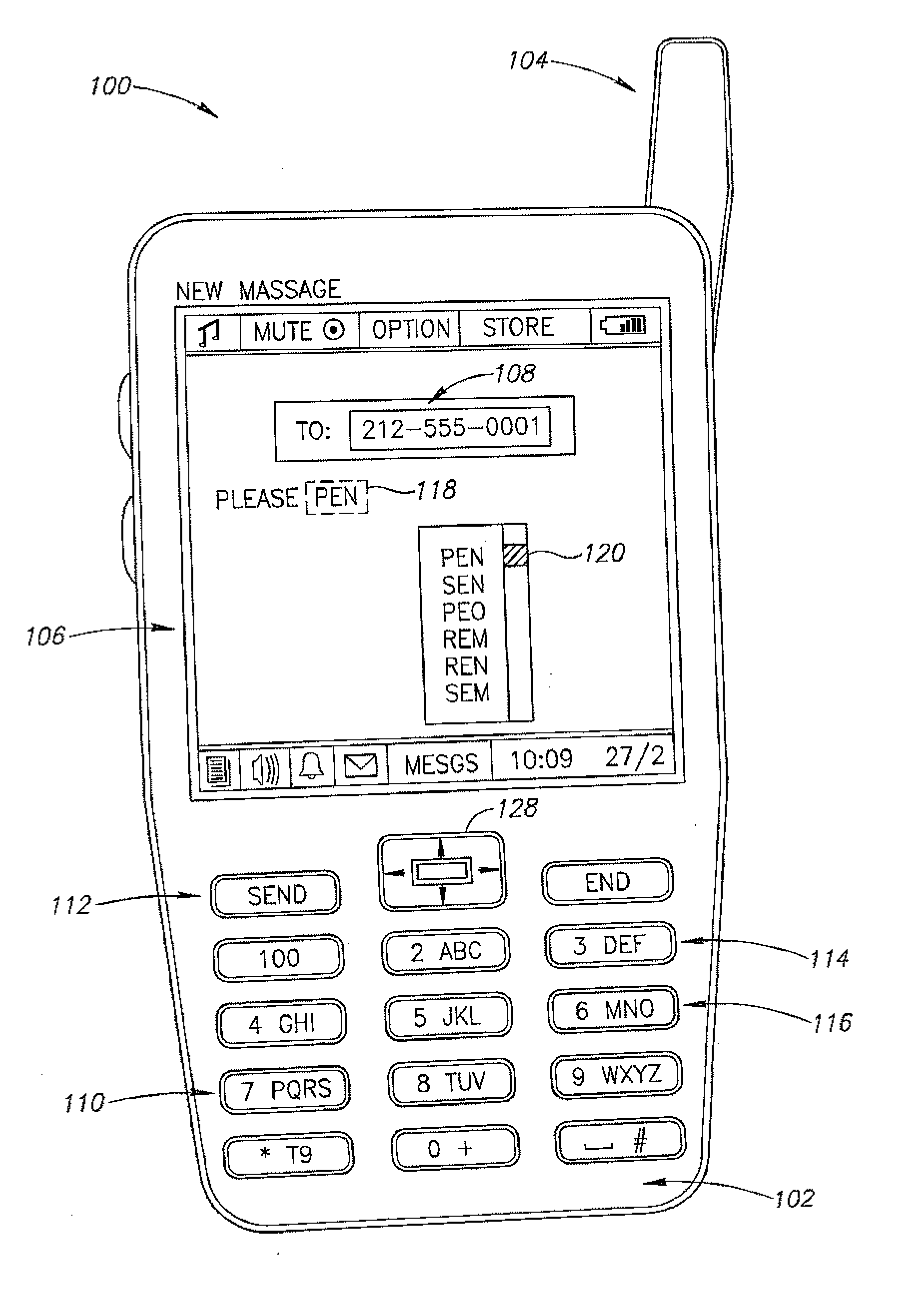 Method for predictive typing