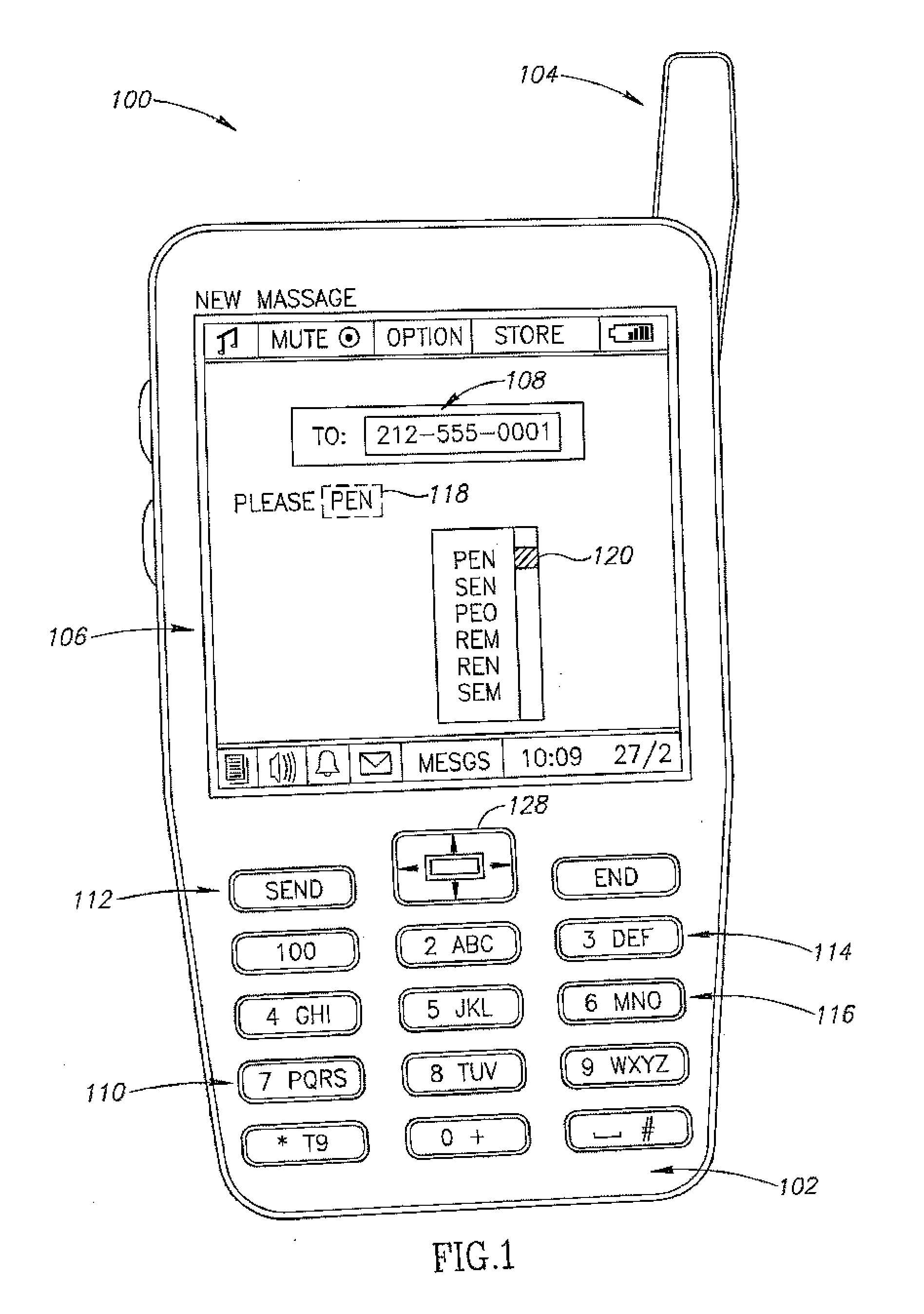 Method for predictive typing