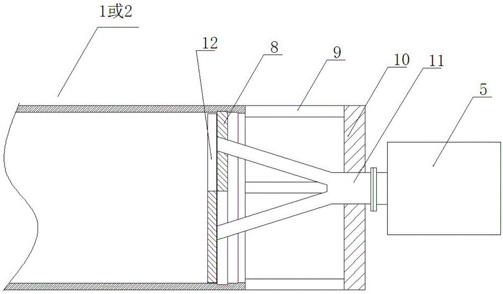 A system for preventing water from entering an automobile engine