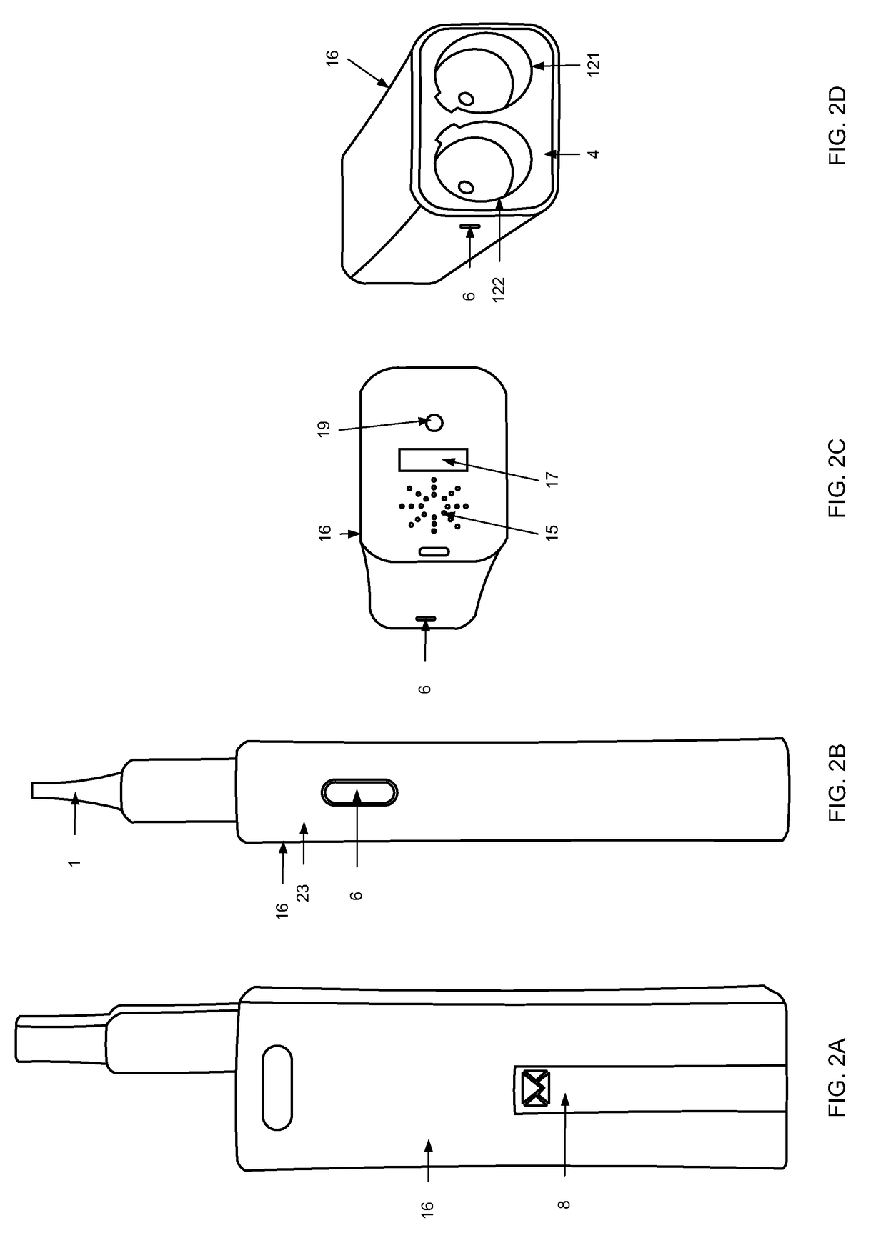 Inhalation device, system and method