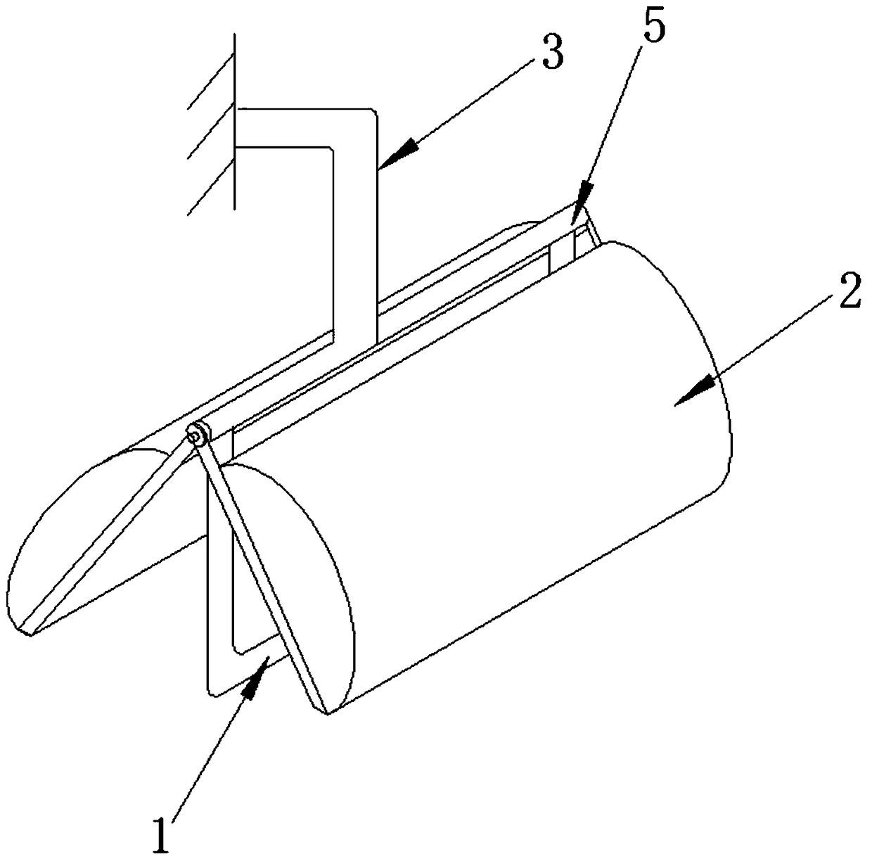 UV disinfection towel rack