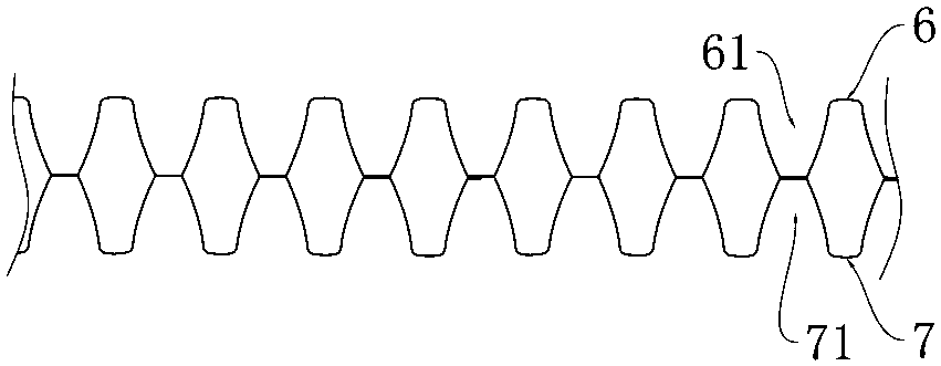 Double-layer point-to-point glue-free composite embossing system and composite embossing paper