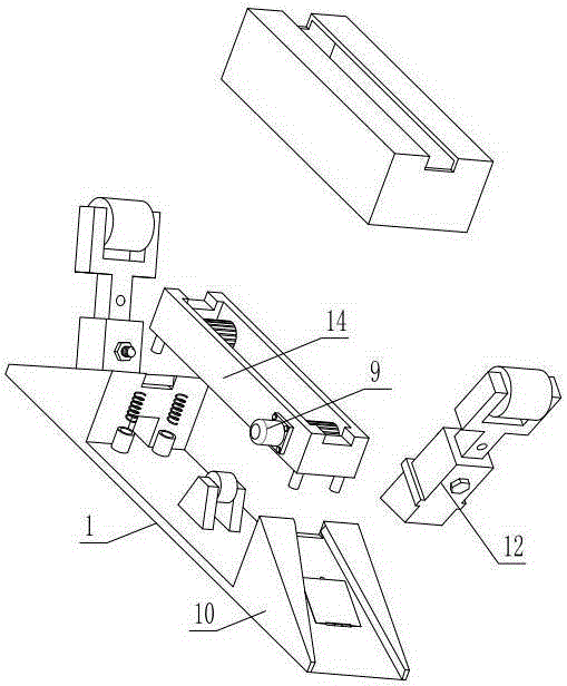 Cable tray paying-off device