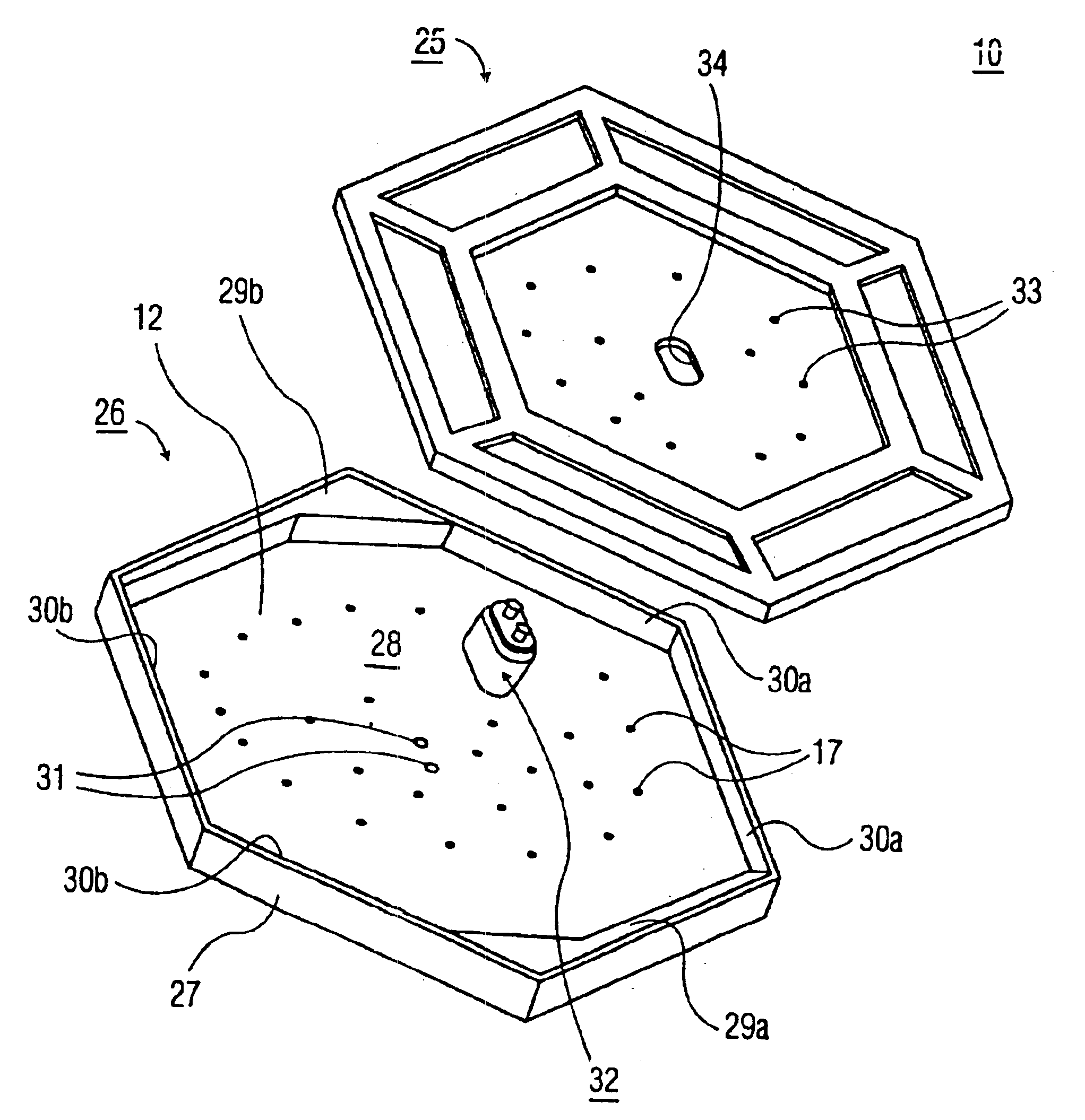 Compact high-power reflective-cavity backed spiral antenna