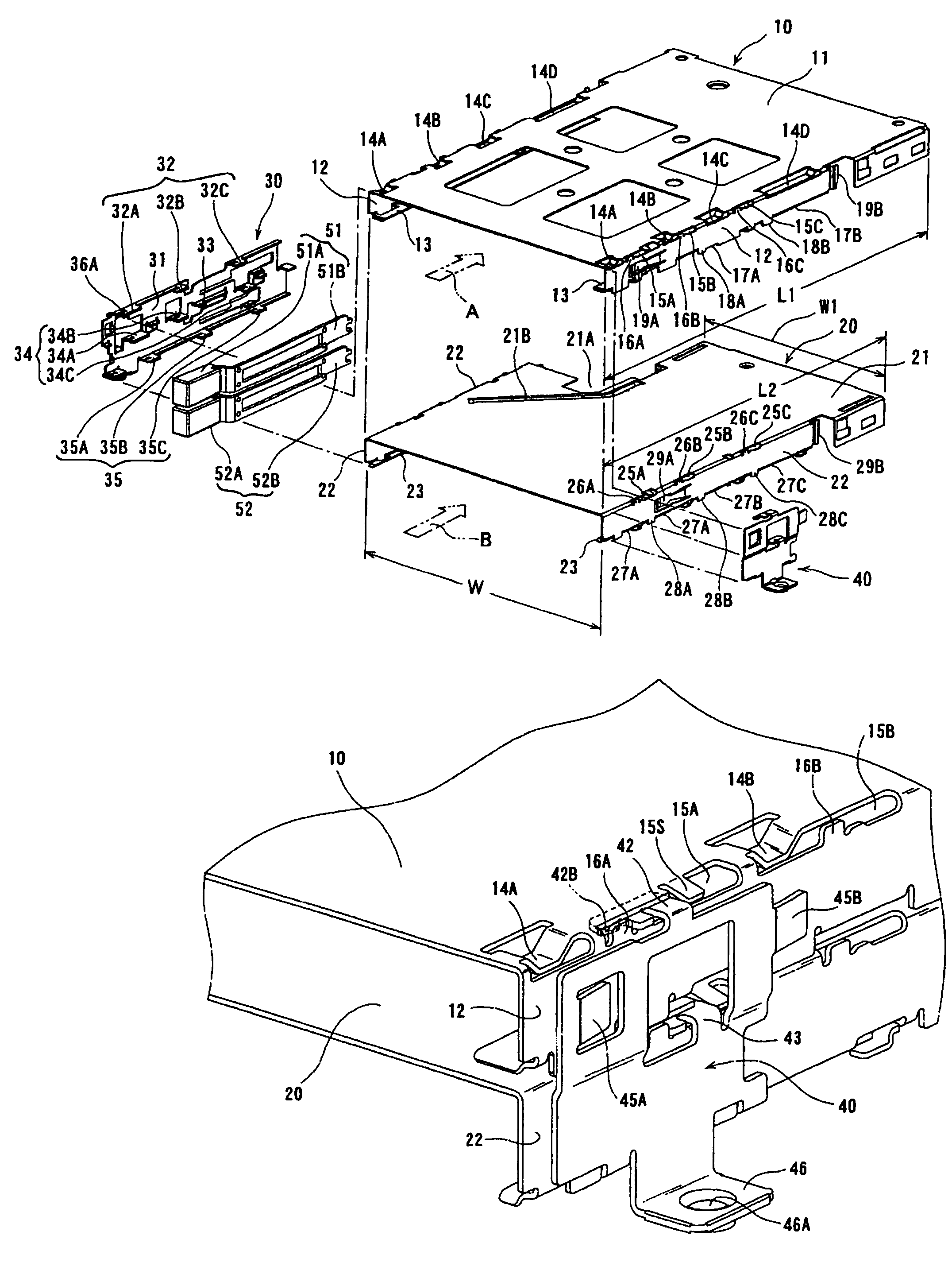 Card socket assembly