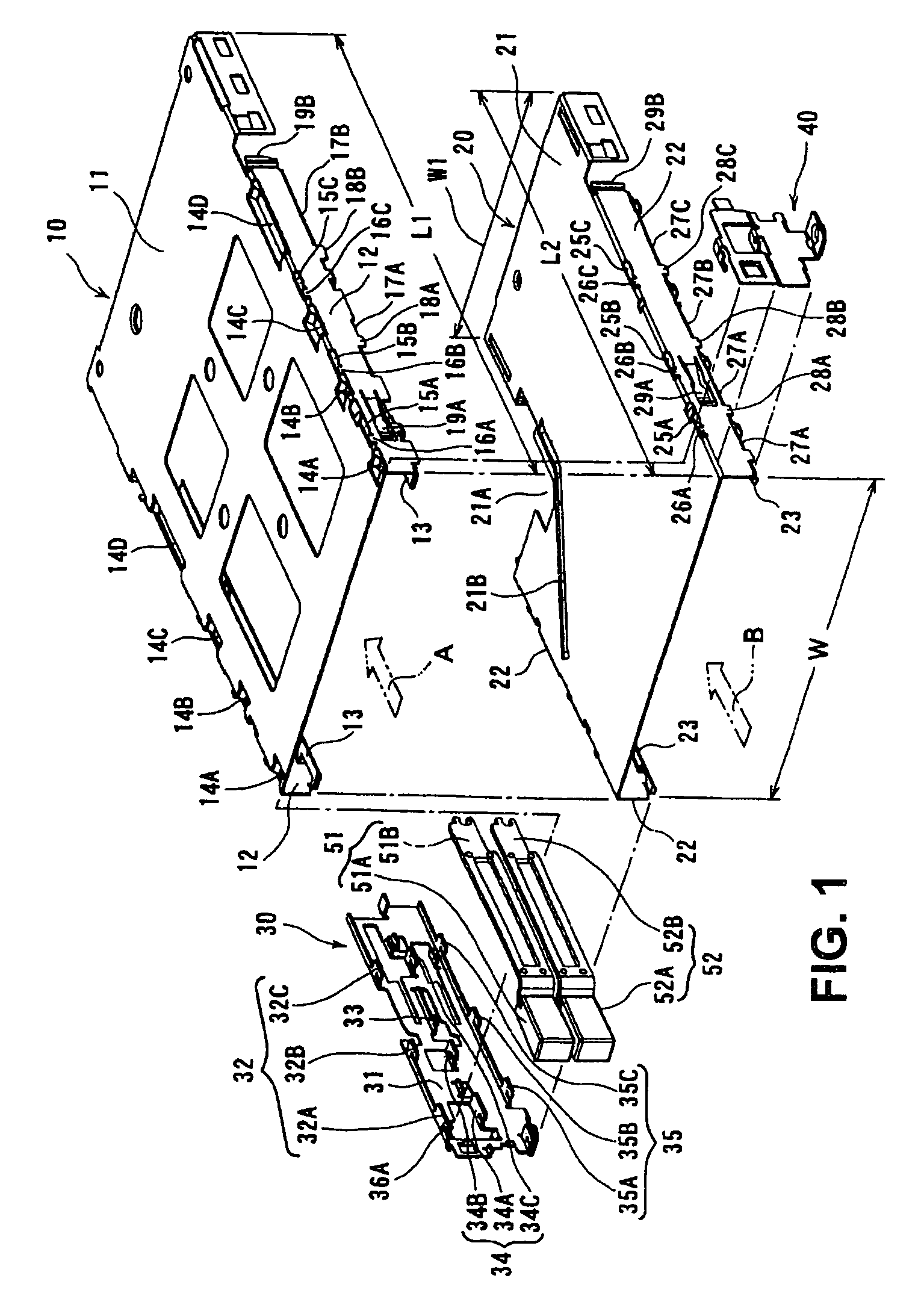 Card socket assembly