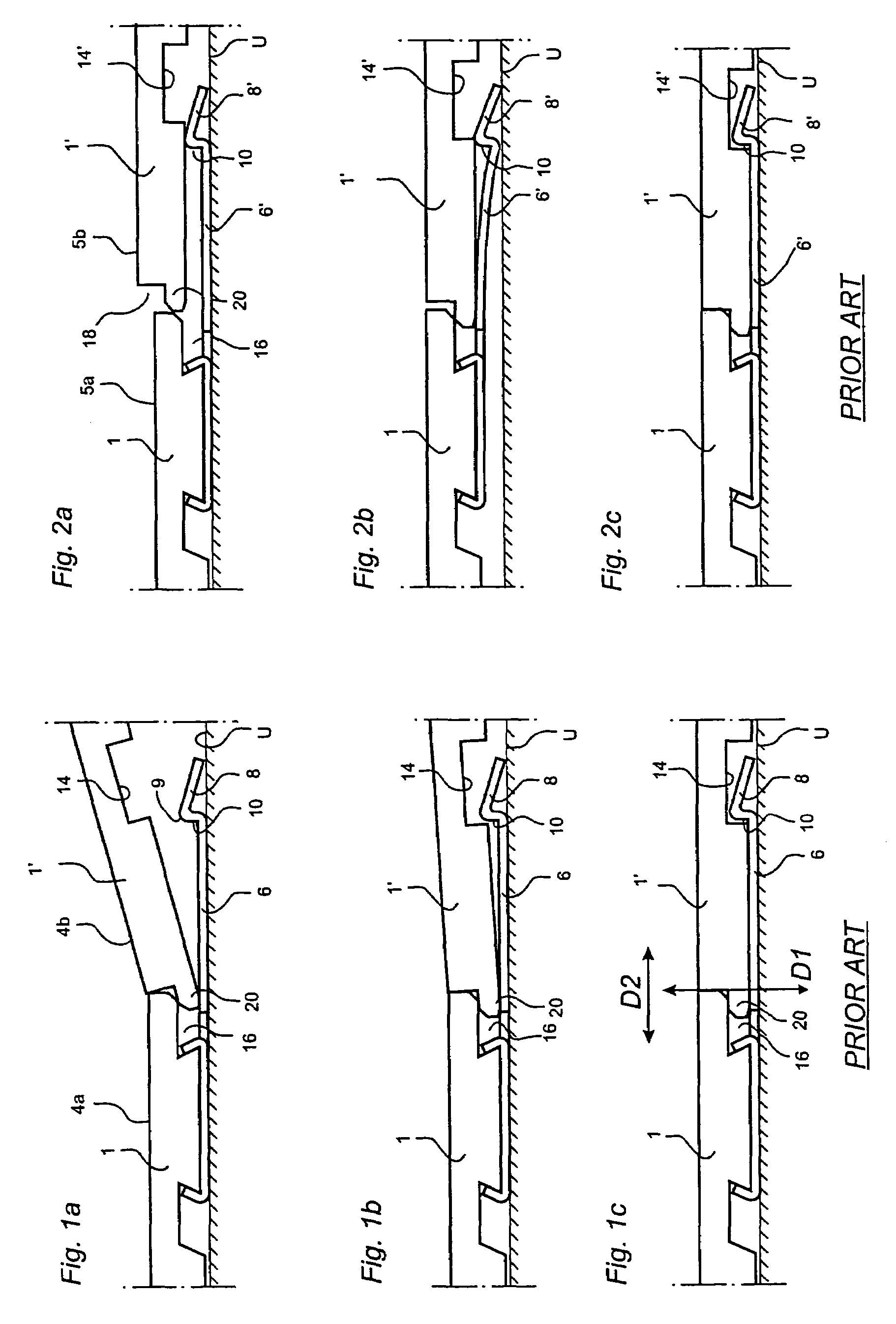 Locking system for floorboards