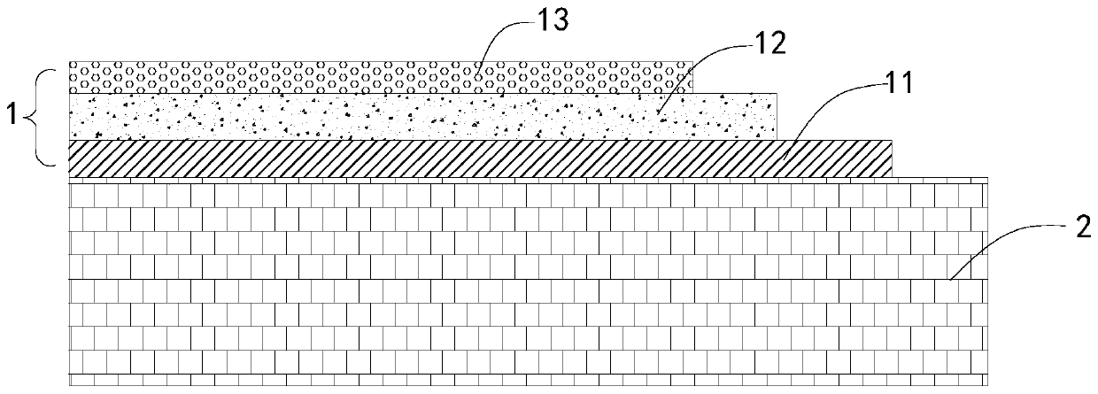 Coating method of anti-slip and wear-resistant coating for concrete pc beams and concrete pc beams