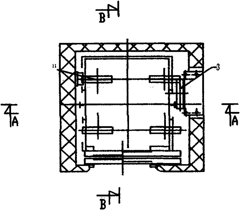 Counter-weight-free traction type passenger elevator