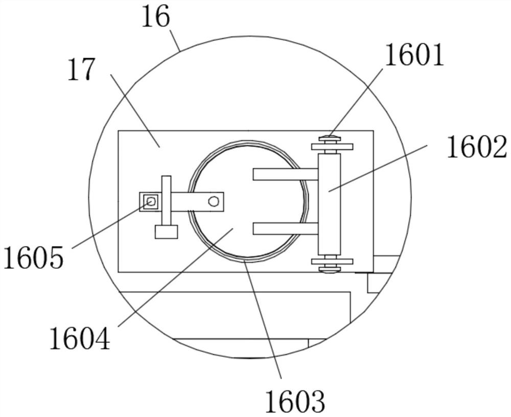 Dried peeled shrimp vacuum packaging device for aquatic product processing