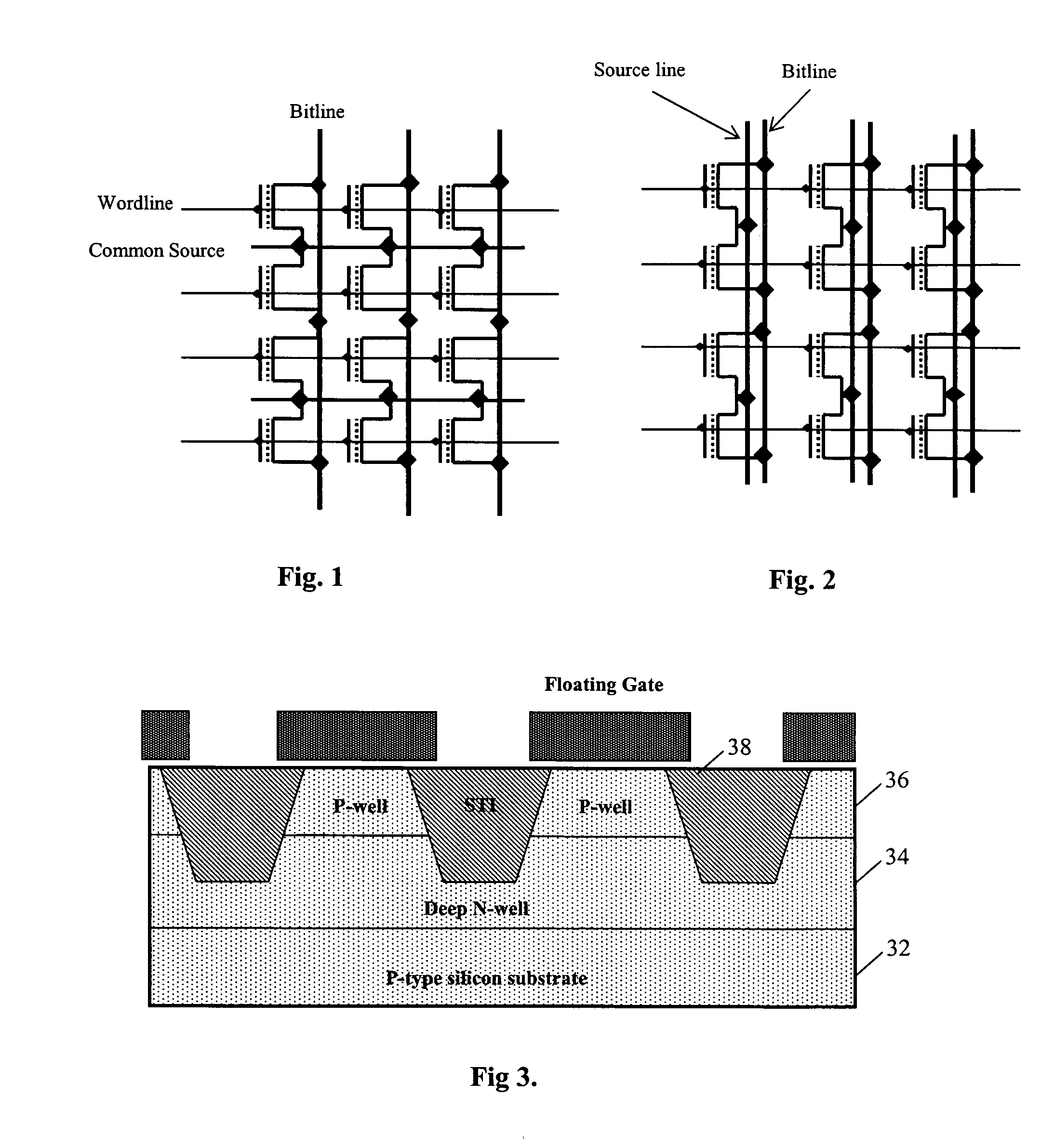 Low voltage EEPROM memory arrays