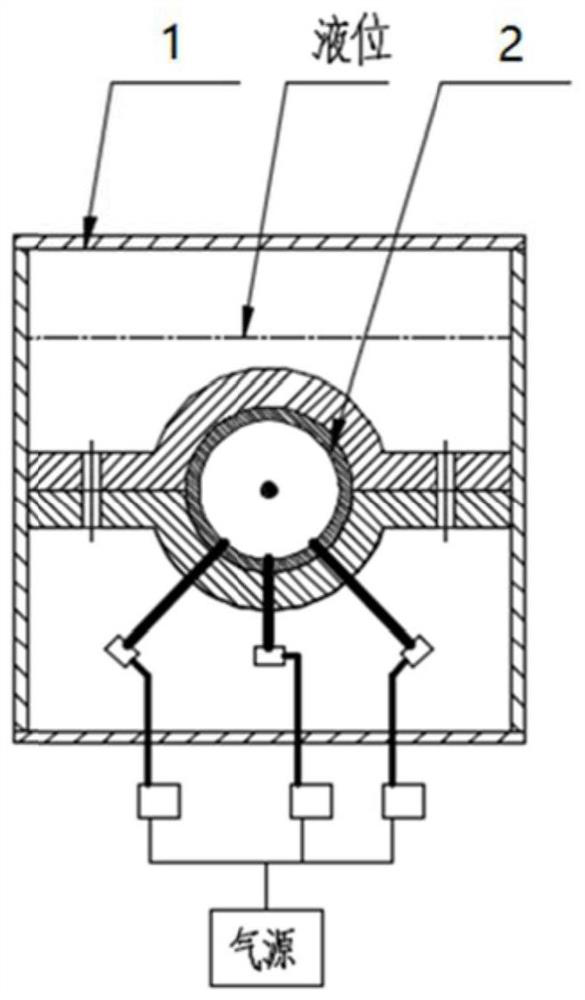 Water cylinder buffering device