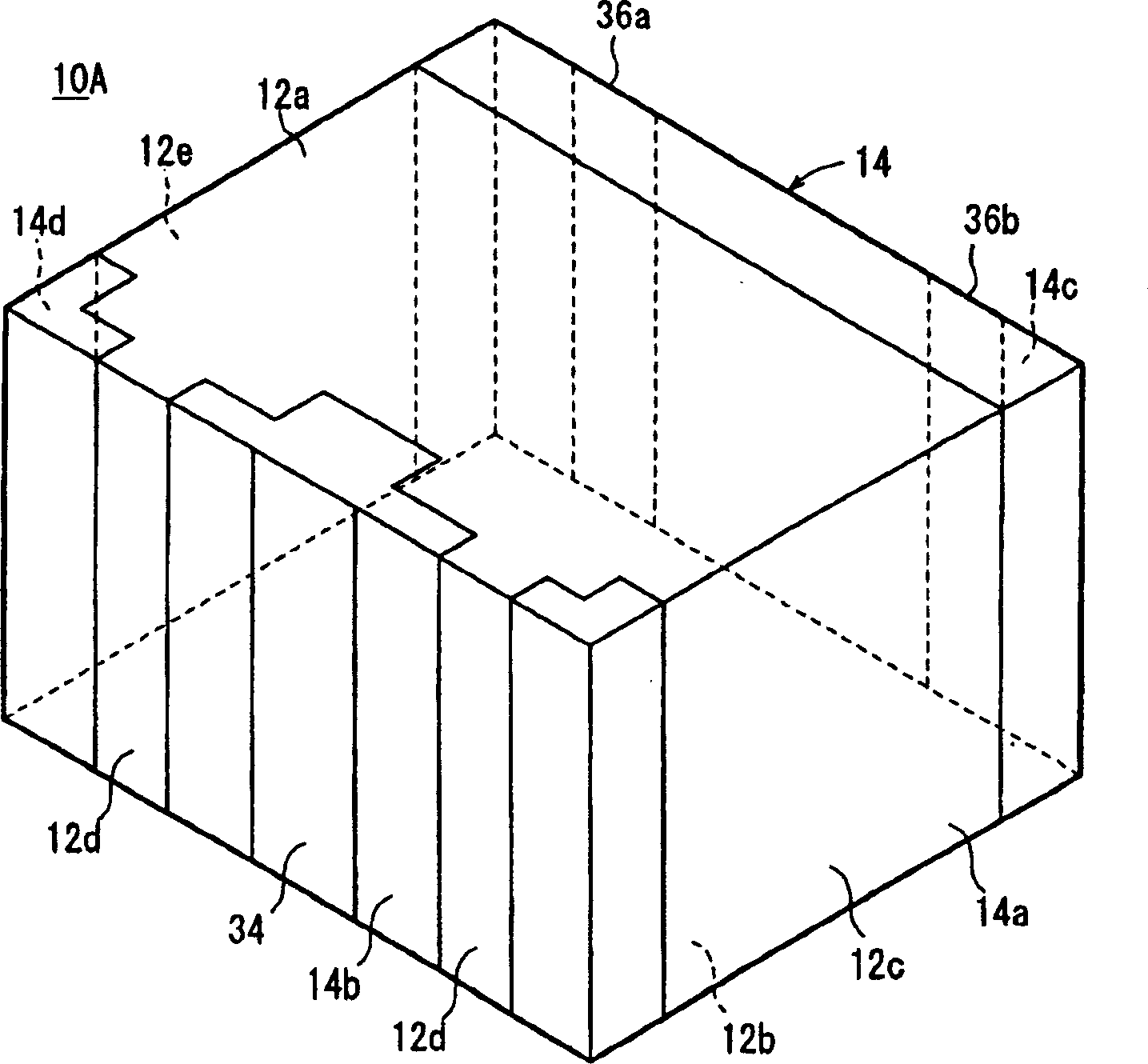 Laminated dielectric filter