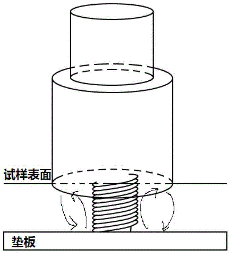 Friction stir welding method with controllable transition layer on the joint surface of metal composite plates