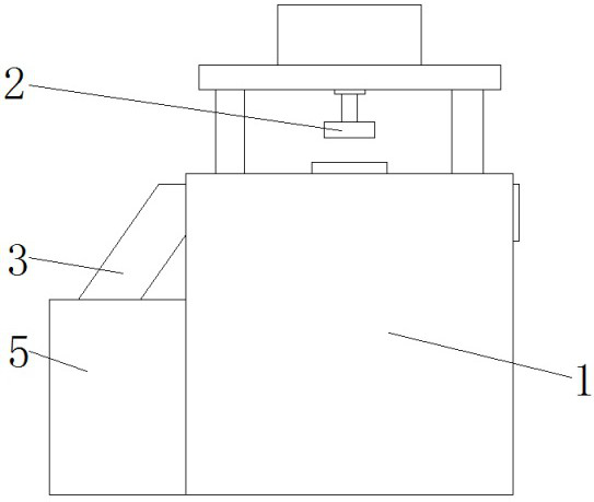 Efficient pressure welding device for lithium battery cap