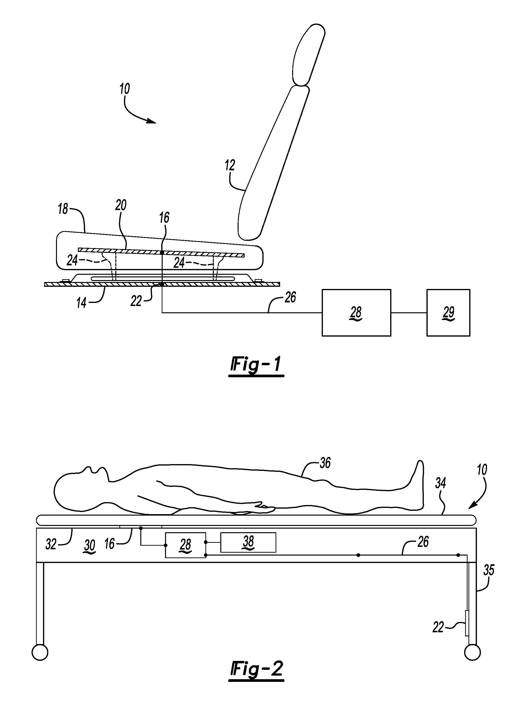 Occupant heartbeat detection and monitoring system