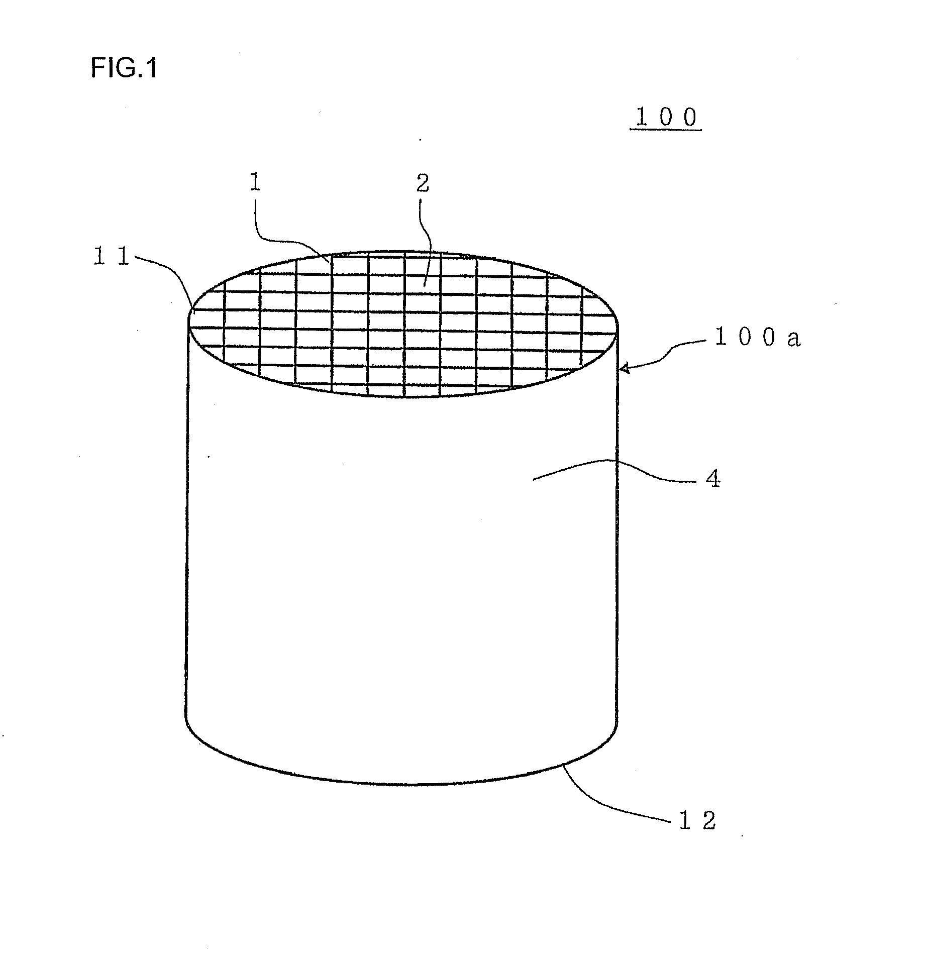 Zeolite honeycomb structure