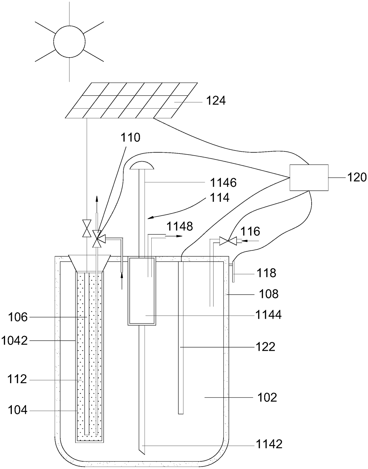 Adsorptive heat-storage device