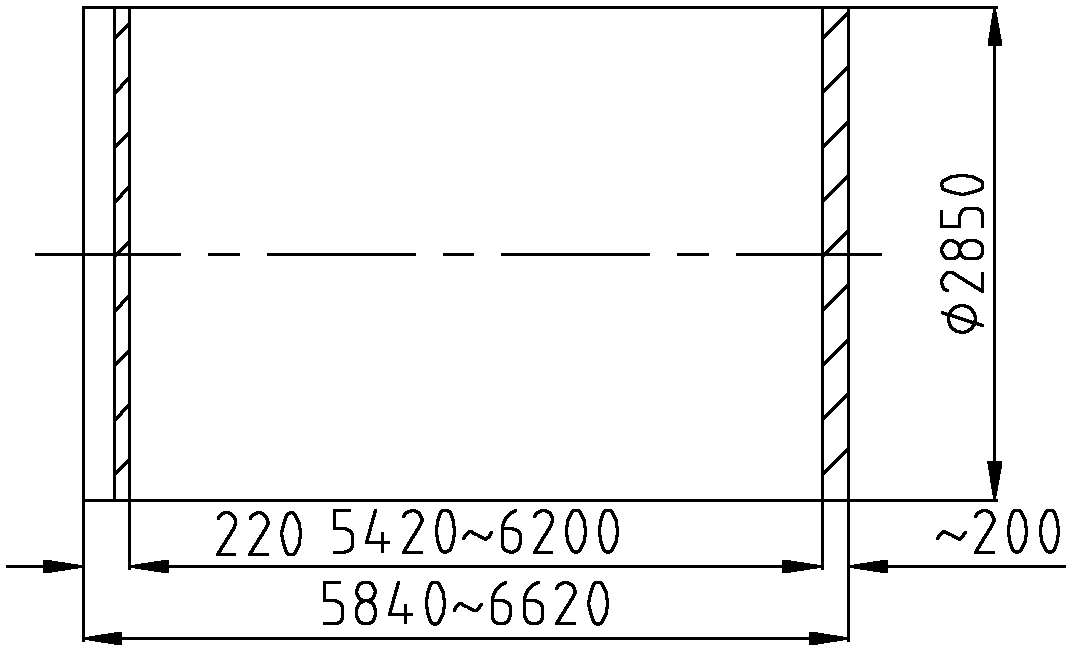 Method for forging upper shell of nuclear power equipment with outer bench