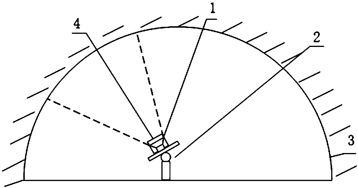 System and method for 3D modeling of tunnel based on depth camera