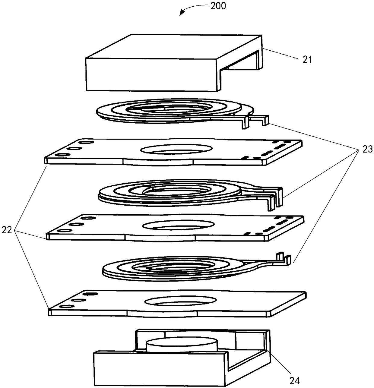 Planar transformer, electronic equipment and production method of planar transformer