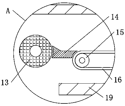 Classified processing device for construction wastes