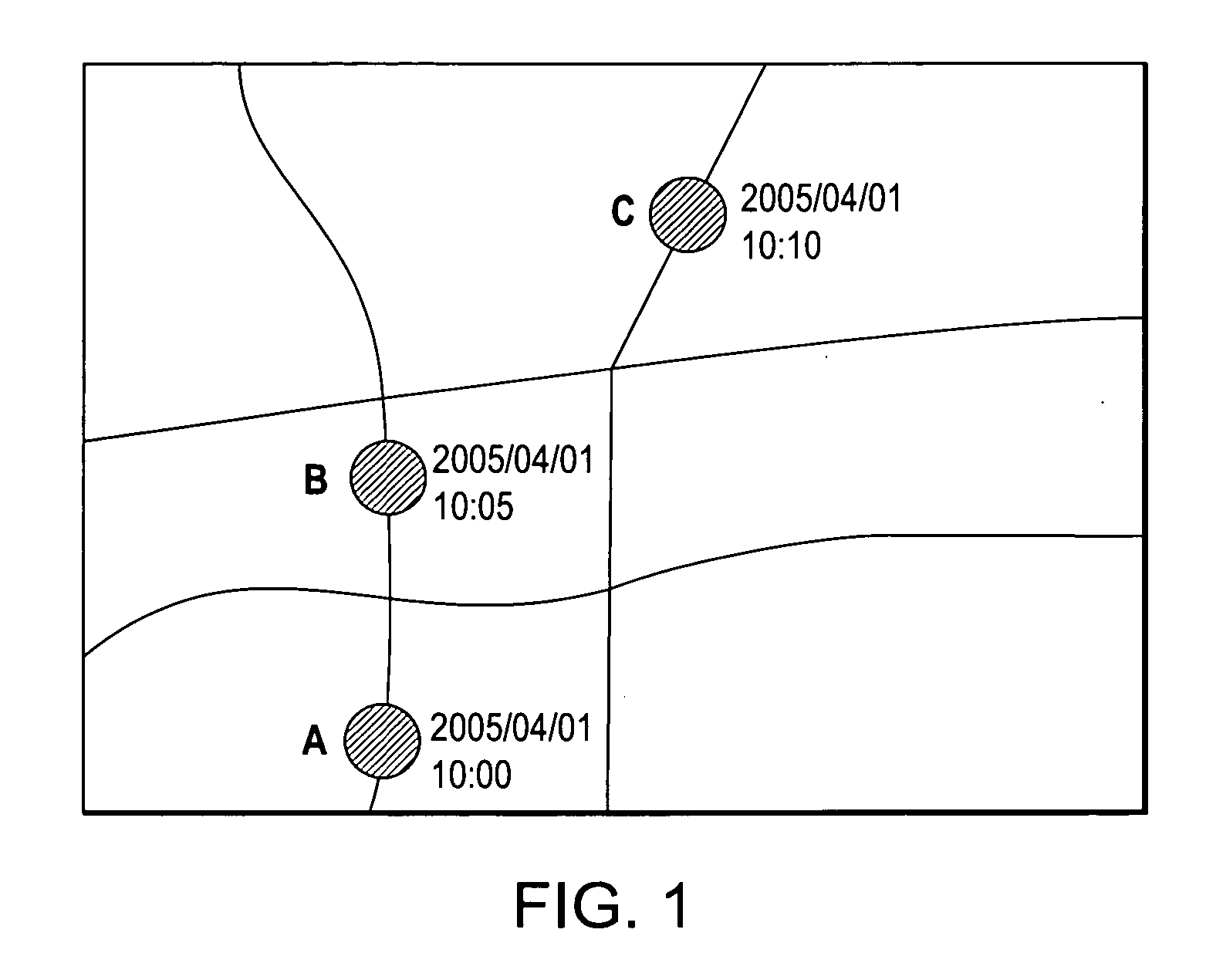 Travel time database generating device, method and program