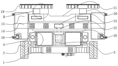 A drilling equipment capable of detecting and displaying underground depth