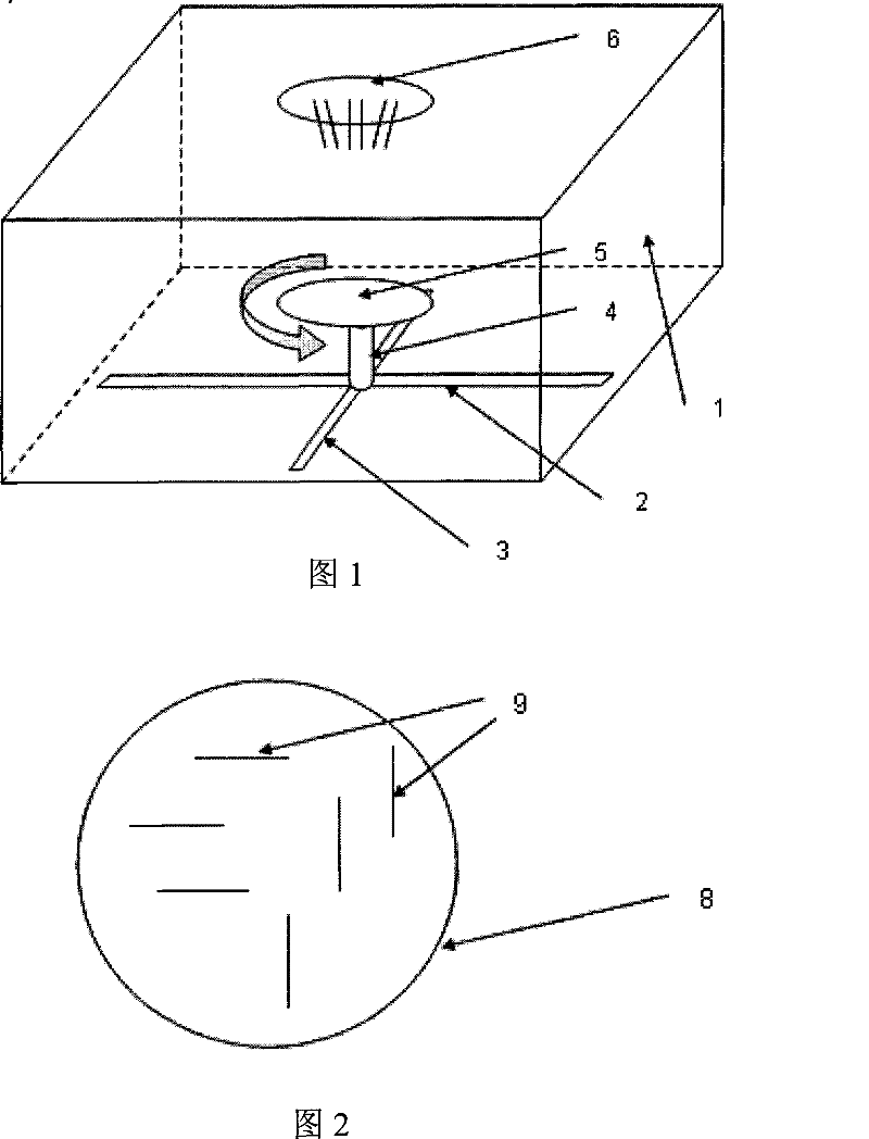 Semiconductor measuring probe bench with rotatable probe card