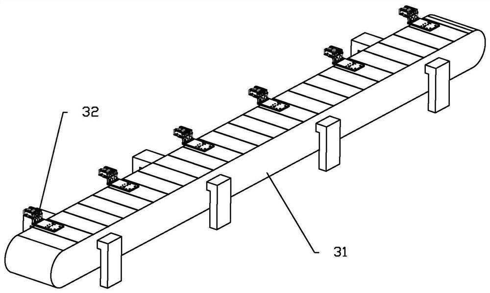 Automobile wheel speed sensor production equipment