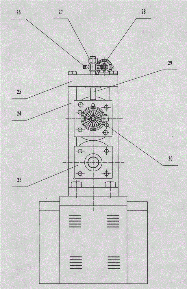 Roll-seam adjustable flexible roll bending forming device