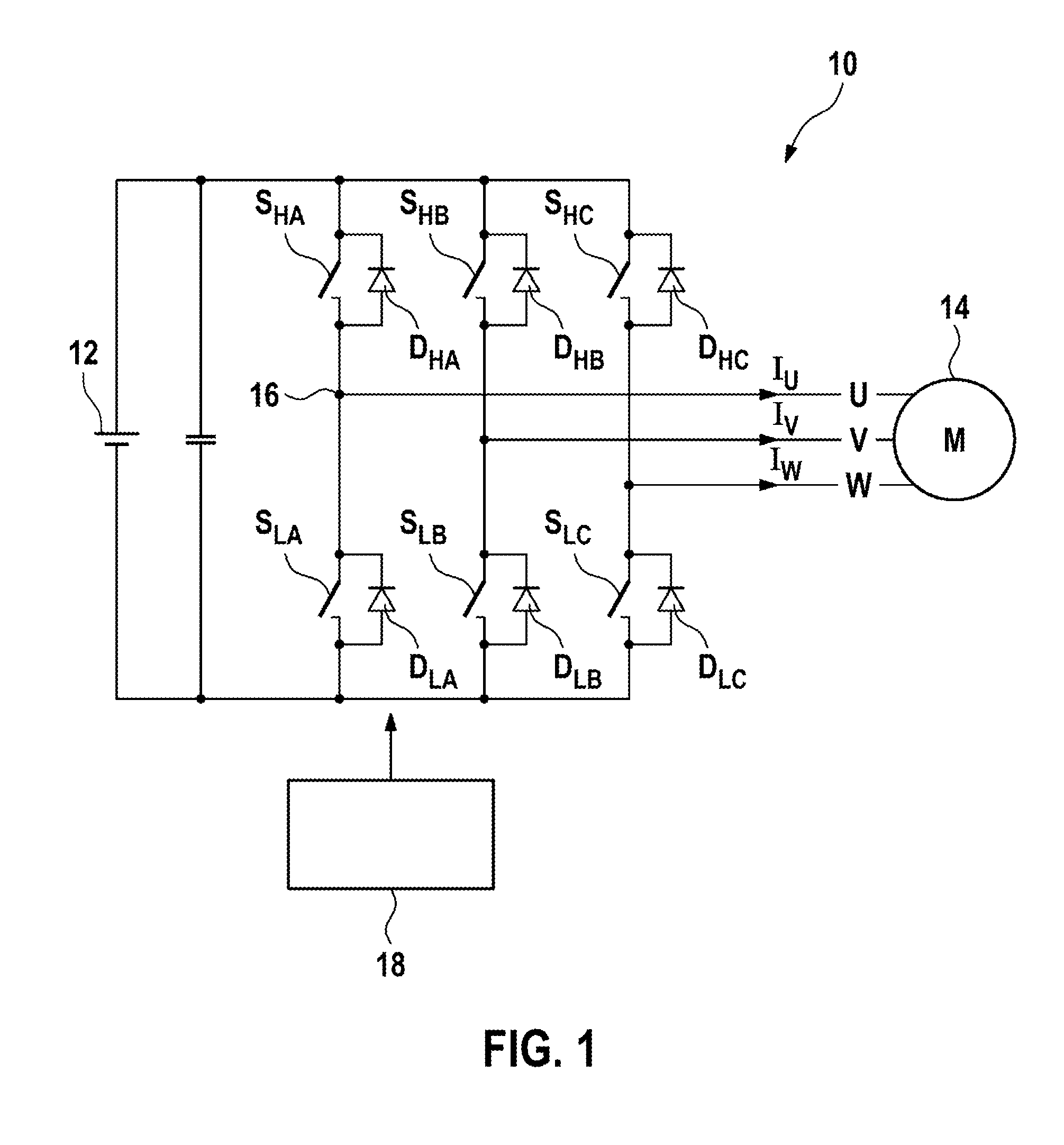 Method and device for controlling an inverter