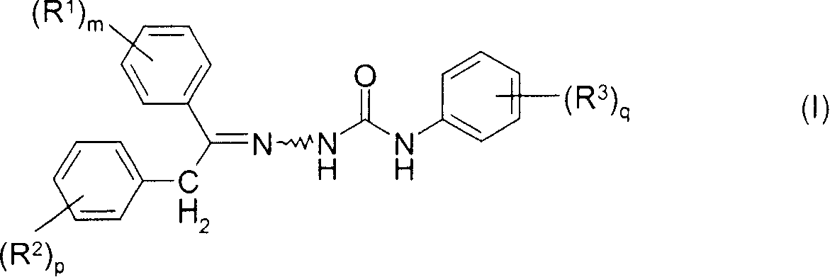 Cis-trans isomerisation of semicarbazone compounds