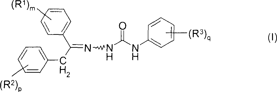 Cis-trans isomerisation of semicarbazone compounds