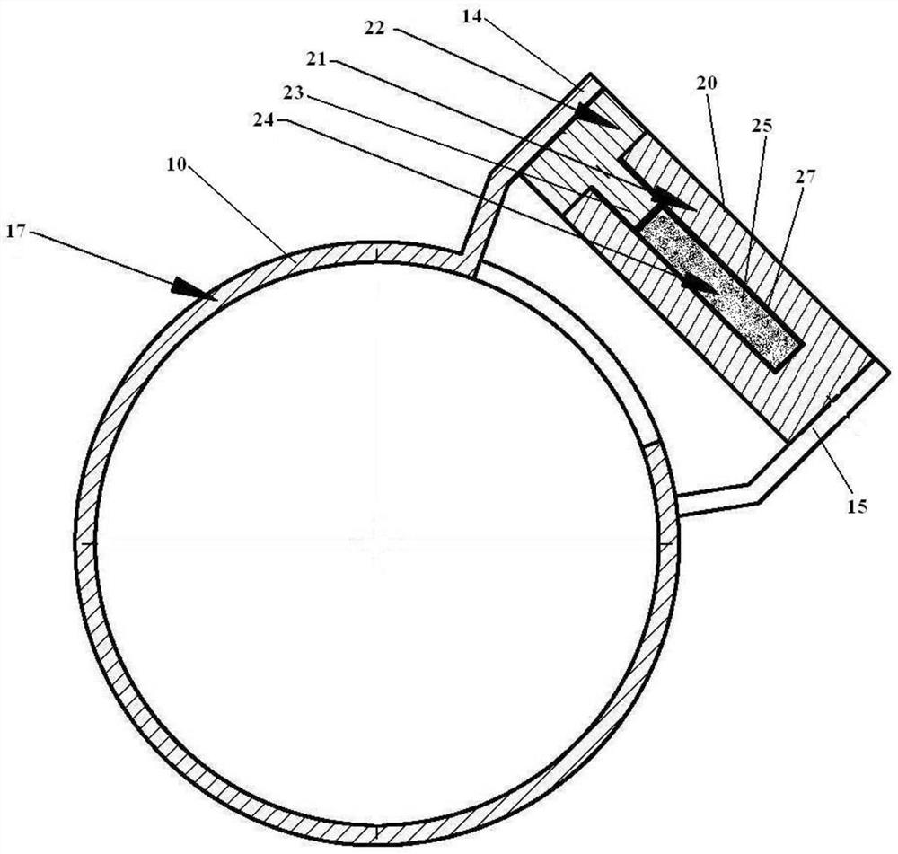 A self-regulating temperature-compensated clamp