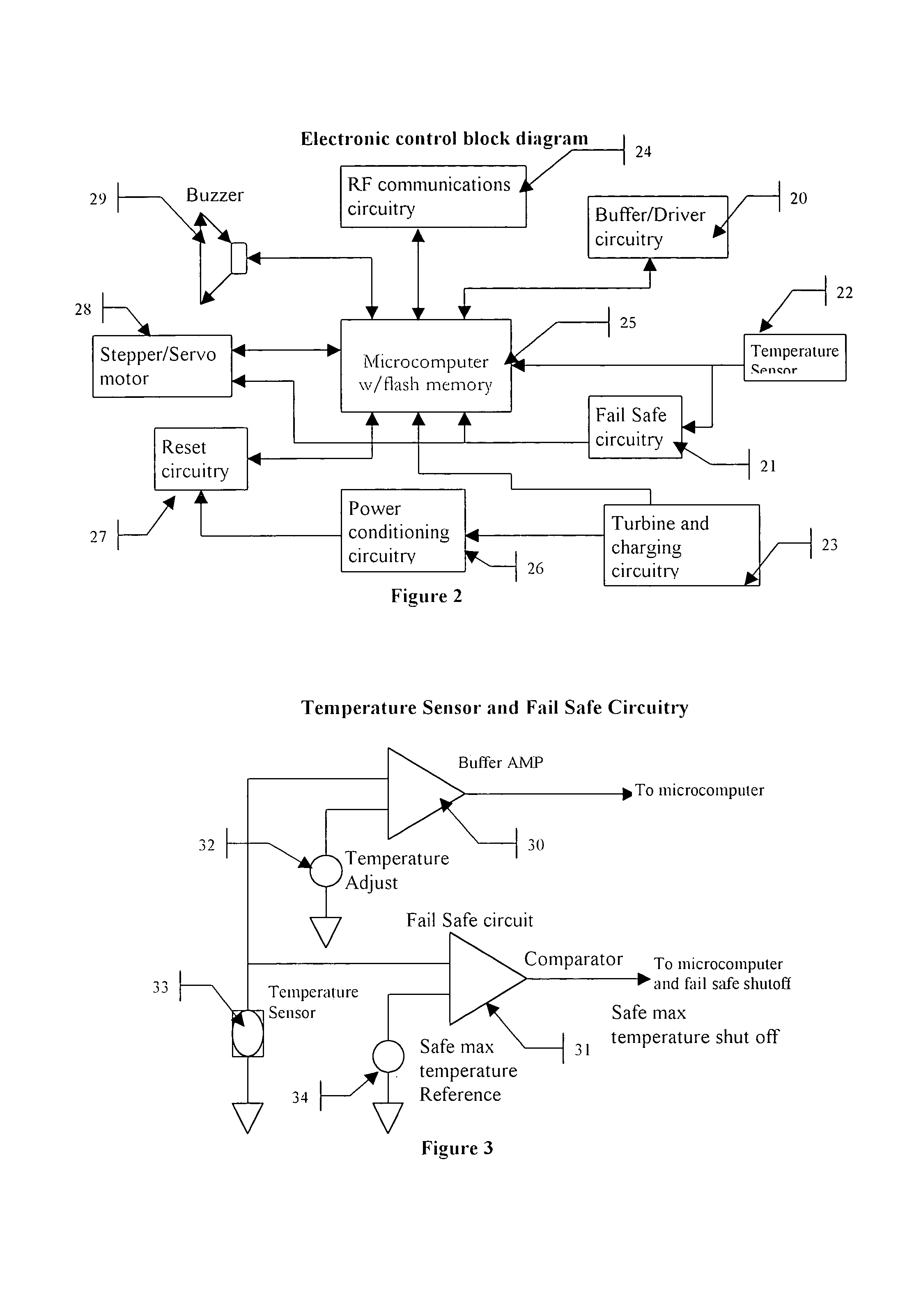 Self powered electronically controlled mixing valve