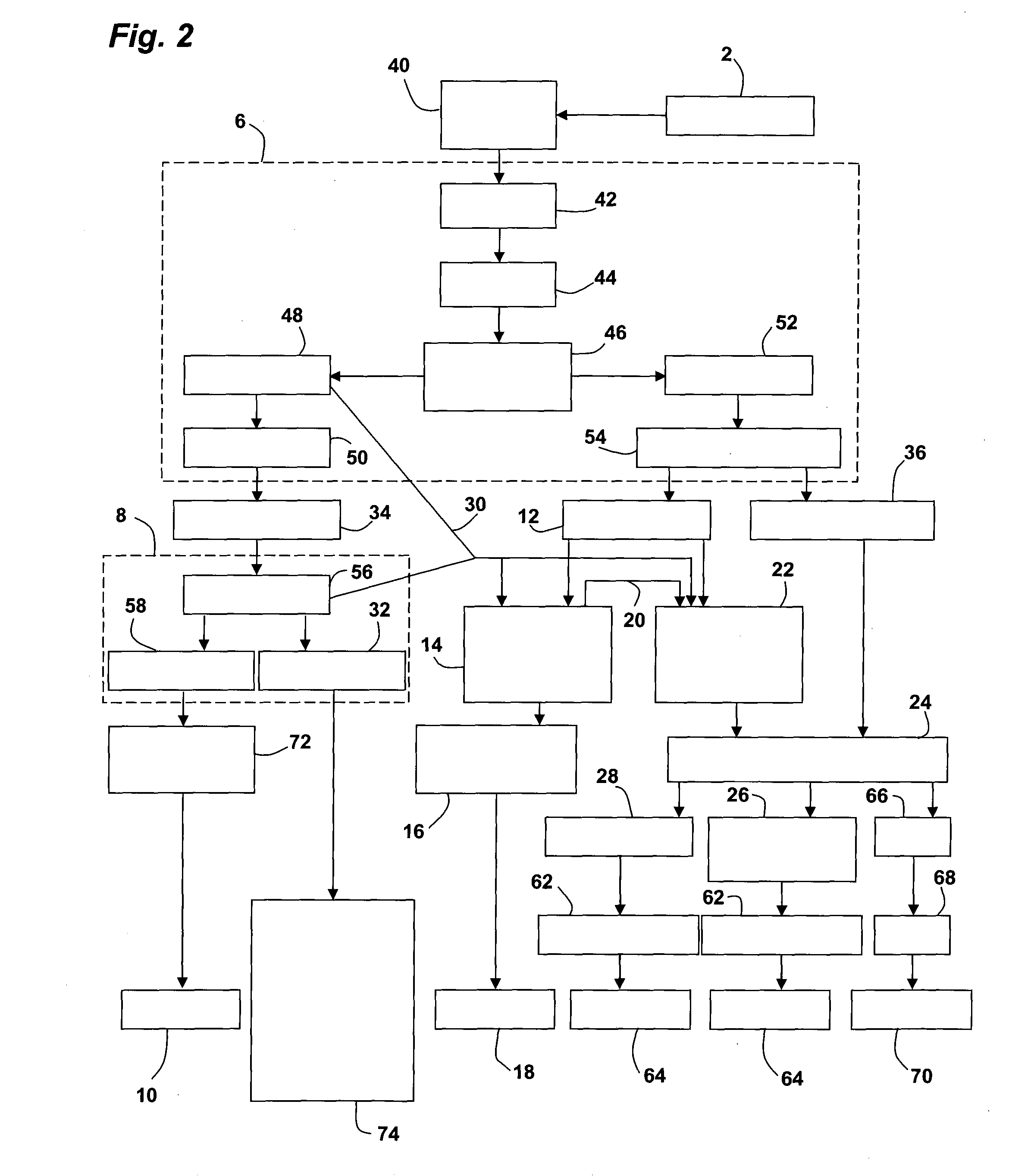 Facility for treating and recycling animal waste comprising methanisation, cultivation of microalgae and macrophytes, and vermiculture