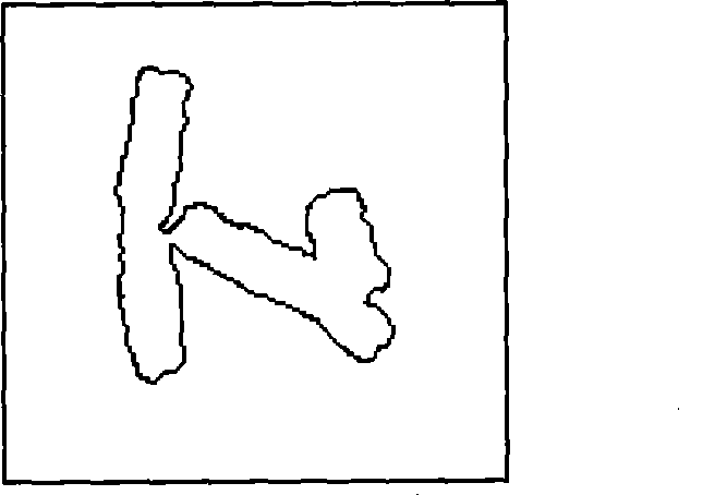 Method for detecting and extracting chromosome contour based on directional searching