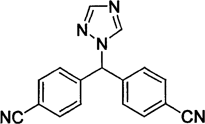 Process for preparing high purity letrozole