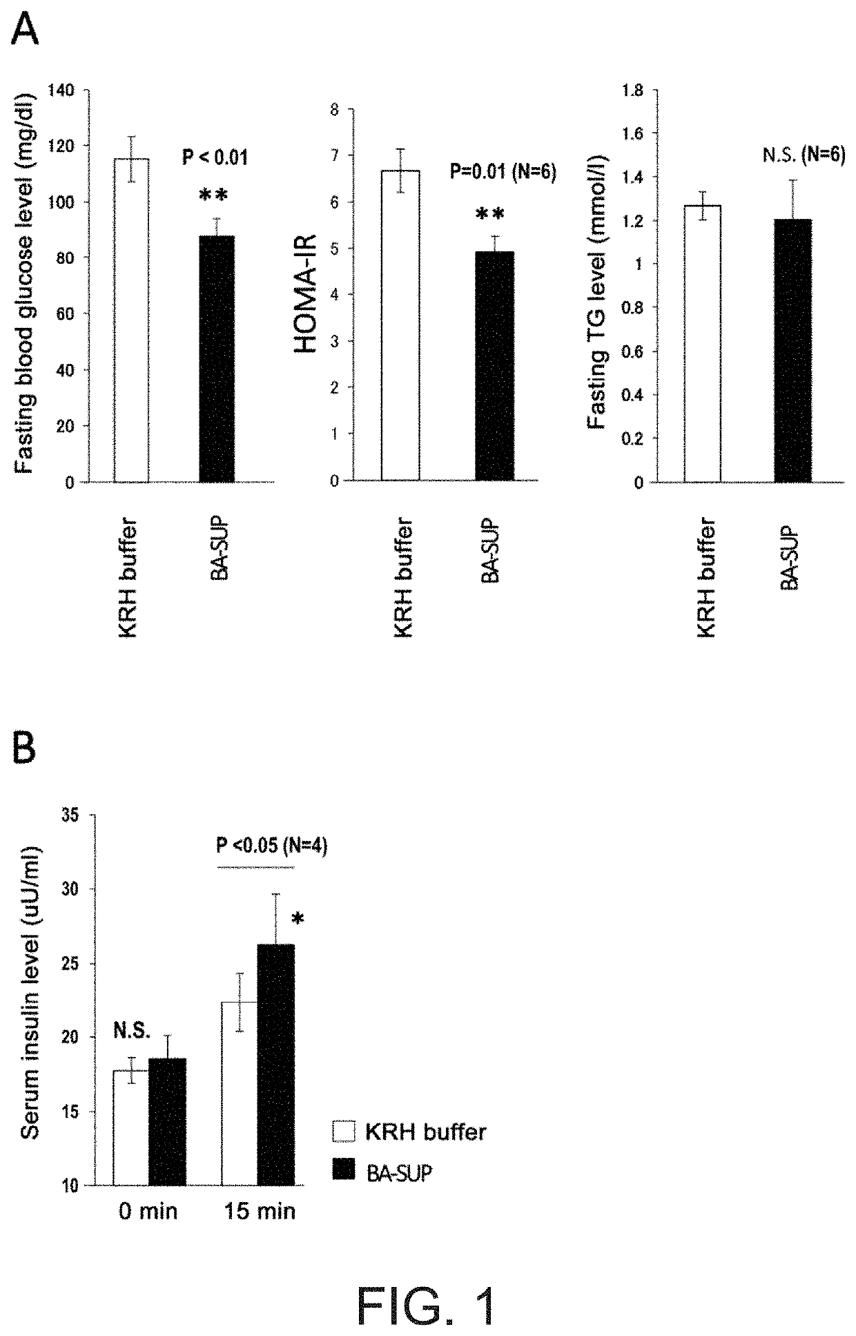 Supernatant of brown adipocytes, method for preparing same and utilization thereof