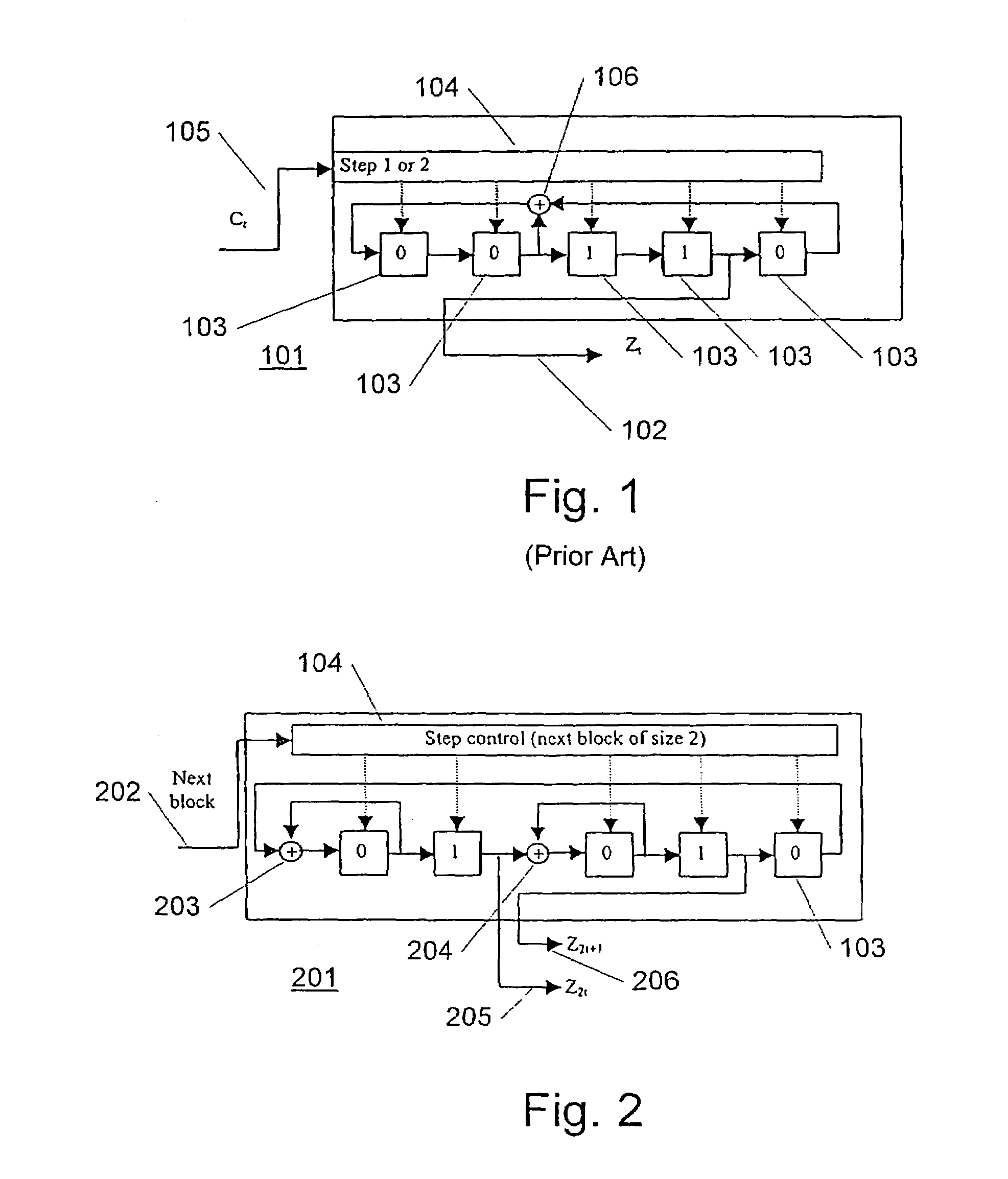 Method and an electrical device for efficient generation of multi-rate pseudo random noise (PN) sequence