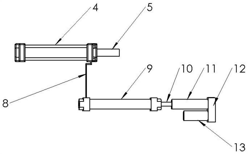 Hybrid-driven industrial robot balance cylinder system and method