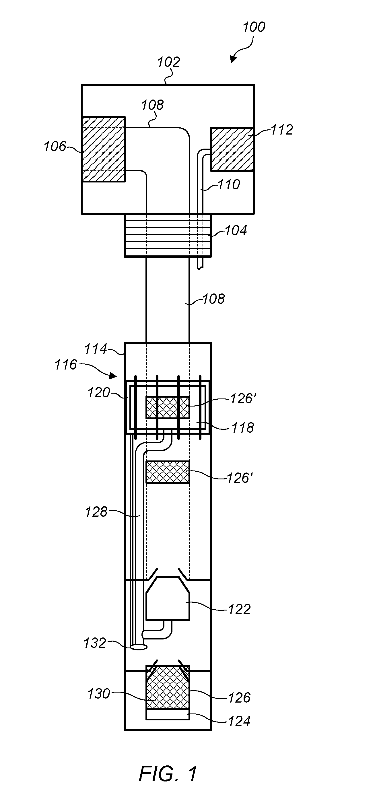 Device for automatically filling fracking pump fuel tanks