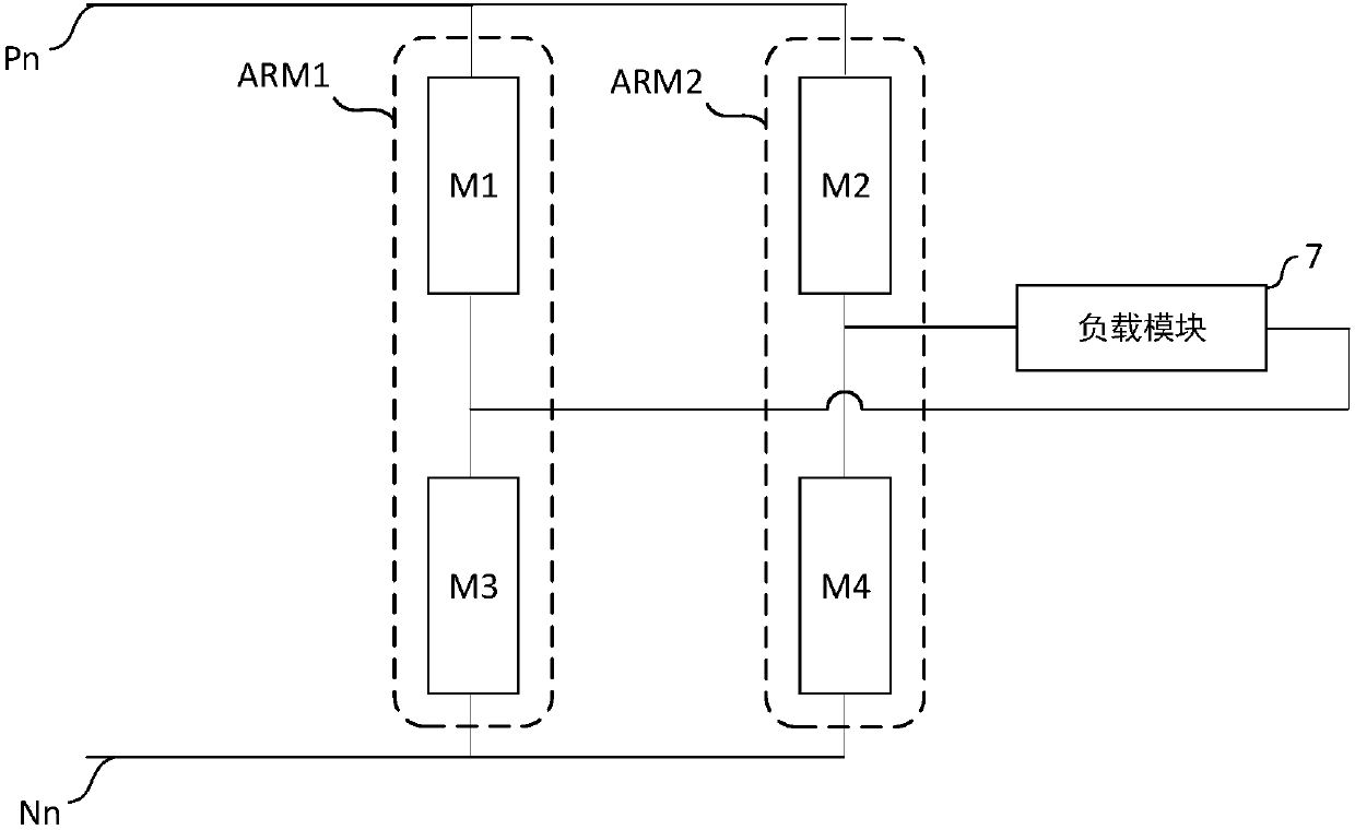 Power semiconductor device loss characteristic test platform and method