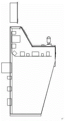 Electrical system control cabinet for large-scale road maintenance machinery