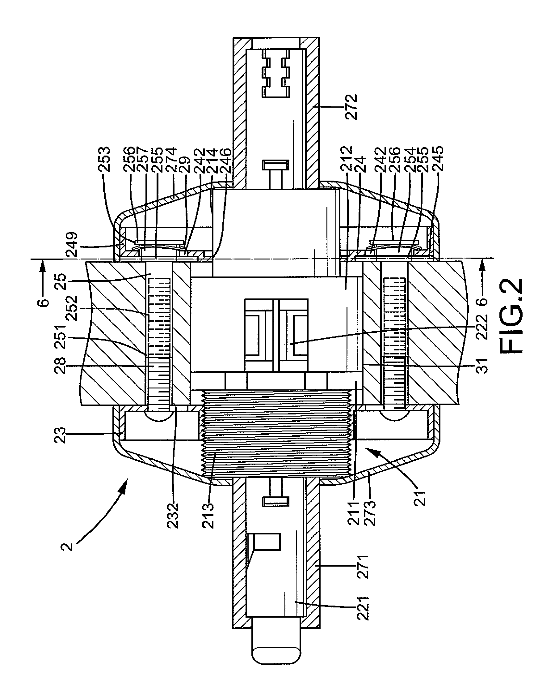 Door lock with adjustable mounting posts