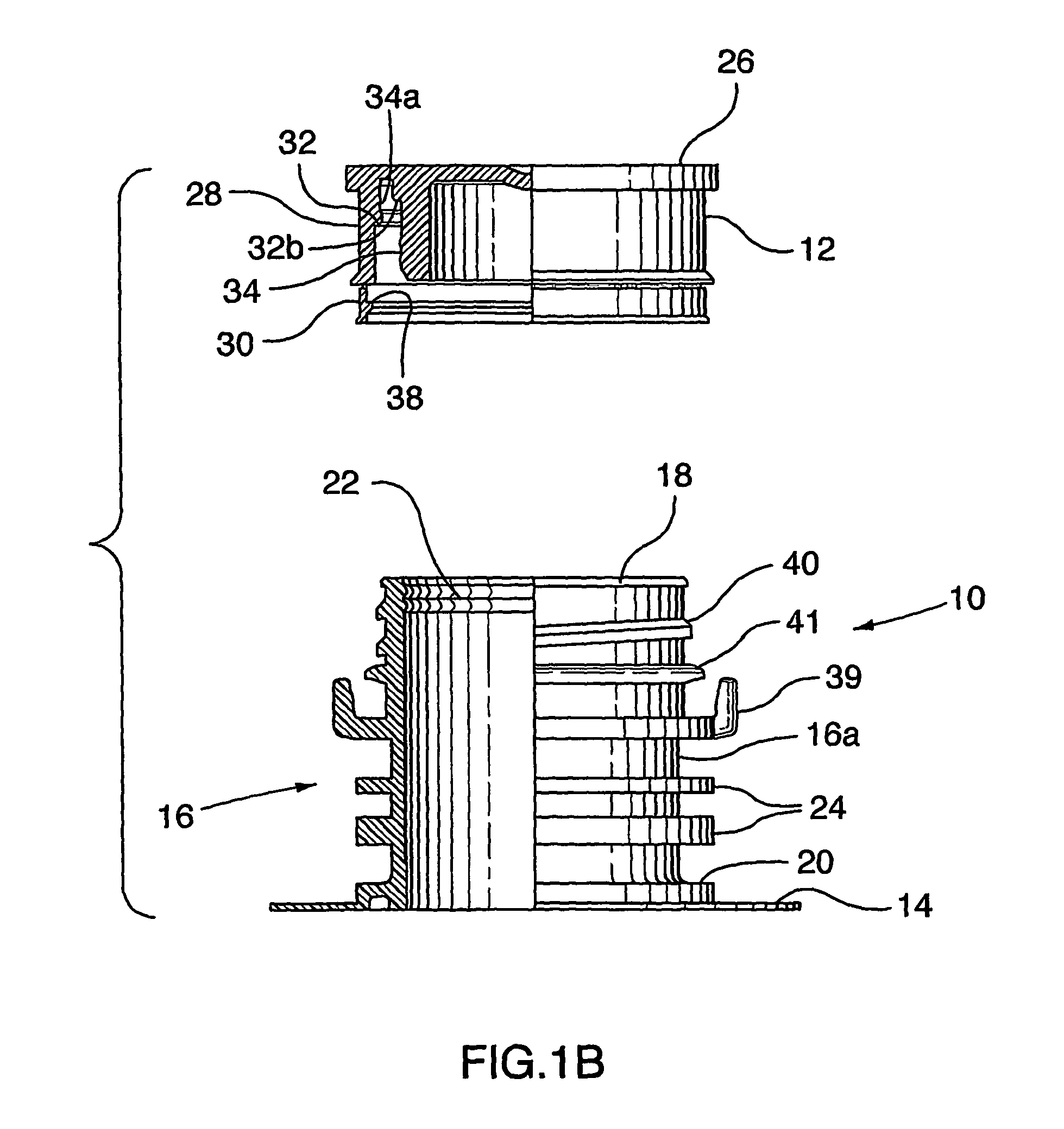 Fitment assembly for a container having a tamper indication band attached thereto