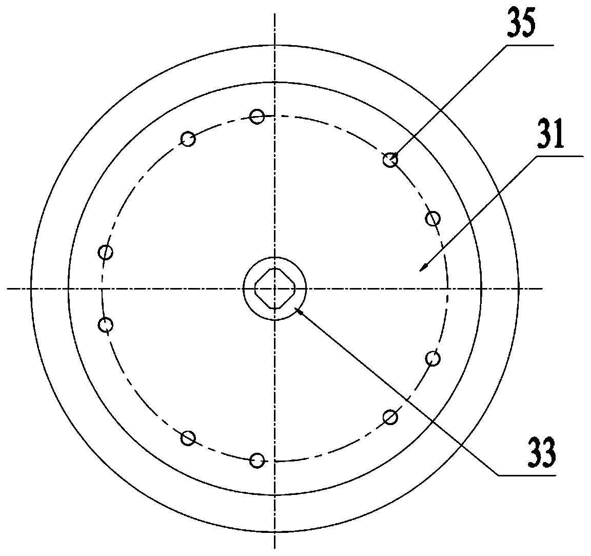 Valve remote transmission device